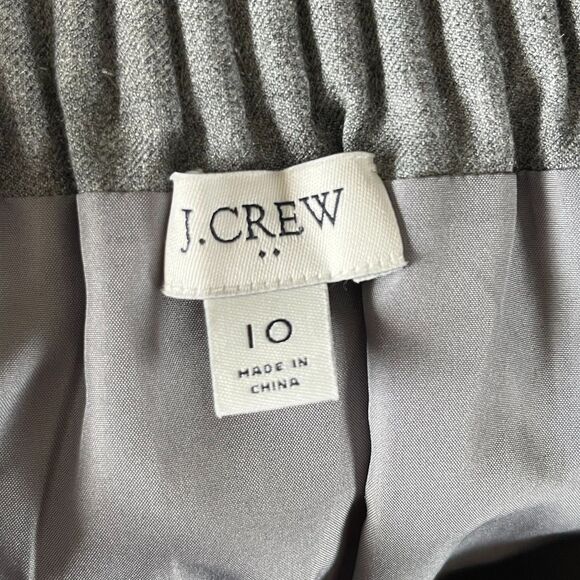 J. Crew Factory Wool Blend Sidewalk Skirt - Picture 4 of 5